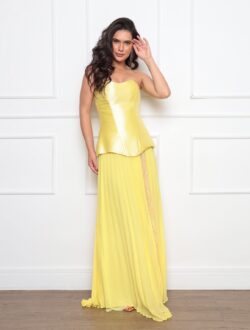 conjunto saia plissada