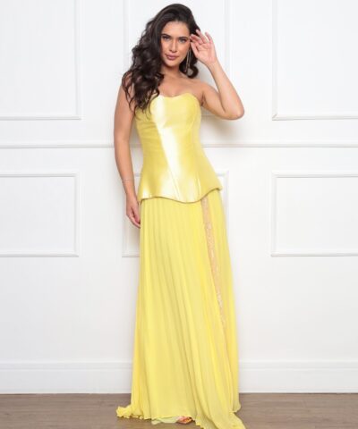 conjunto saia plissada